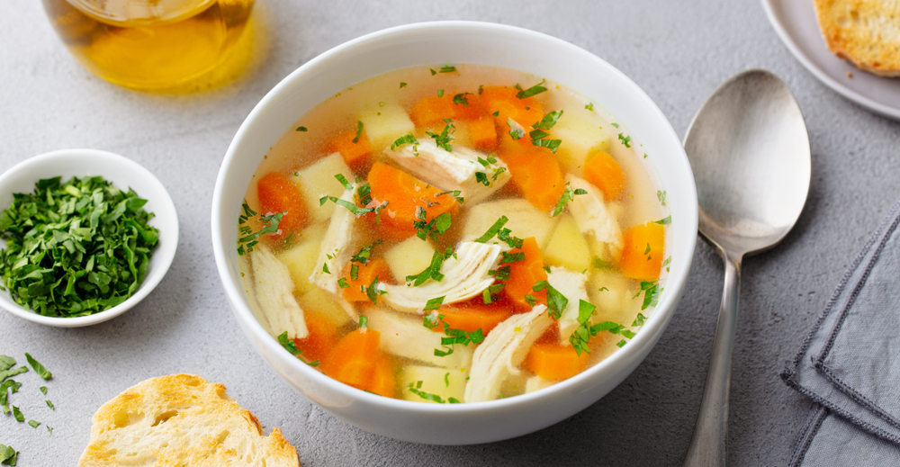 Crohn’s Friendly Quick Chicken Soup