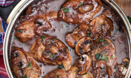 Paleo Chicken Marsala (Crohn’s Friendly Option)